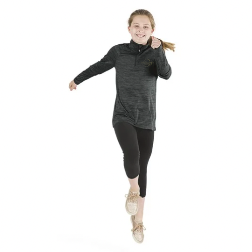 Top Notch - Charles River Youth Space Dye Performance Pullover