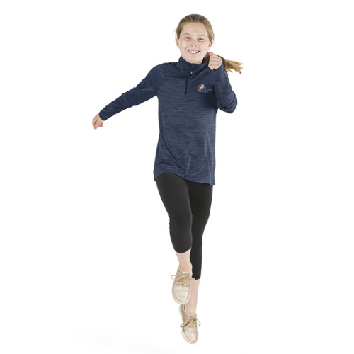 Autumn Acres - Charles River Youth Space Dye Performance Pullover