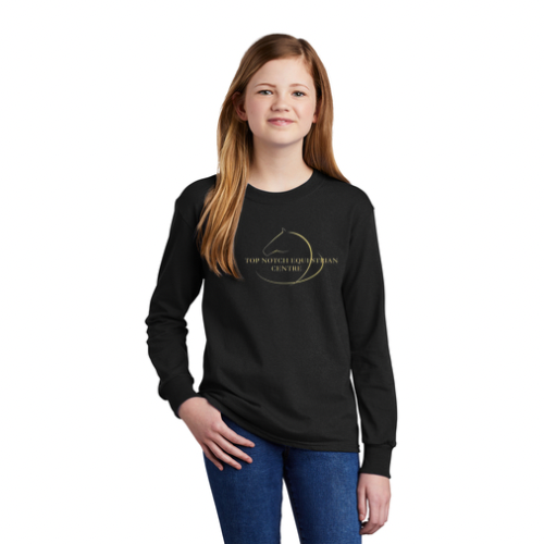 Top Notch - Port & Company® Youth Long Sleeve Core Cotton Tee