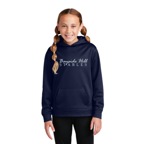 Bayside Hill Stables - Sport-Tek® Youth Sport-Wick® Fleece Hooded Pullover