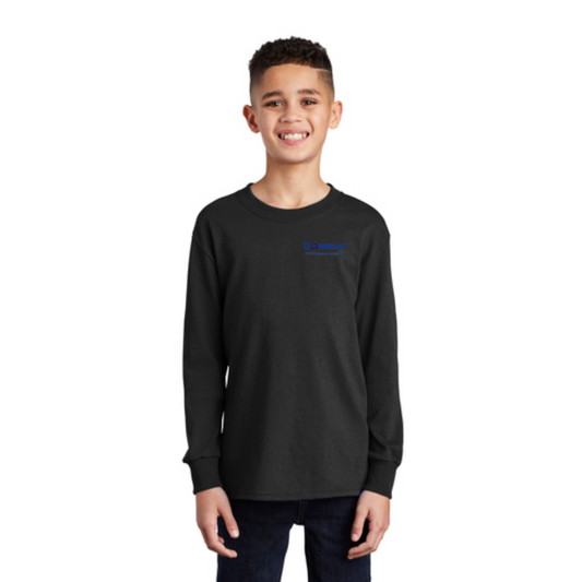 Downeast - Port & Company® Youth Long Sleeve Core Cotton Tee