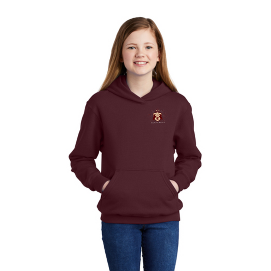 Above The Standard - Port & Company® Youth Core Fleece Pullover Hooded Sweatshirt