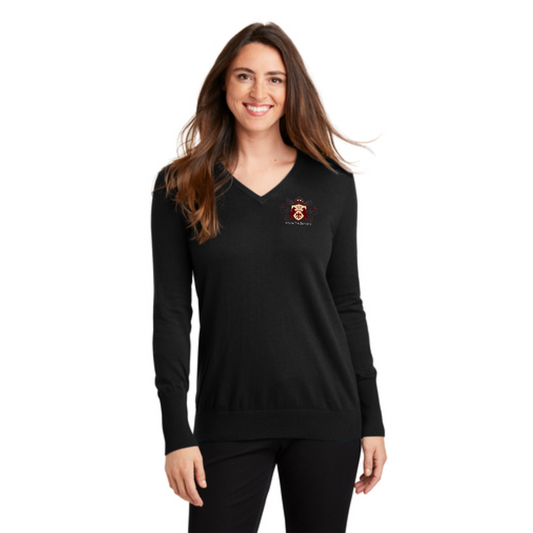 Above The Standard - Port Authority® Ladies V-Neck Sweater