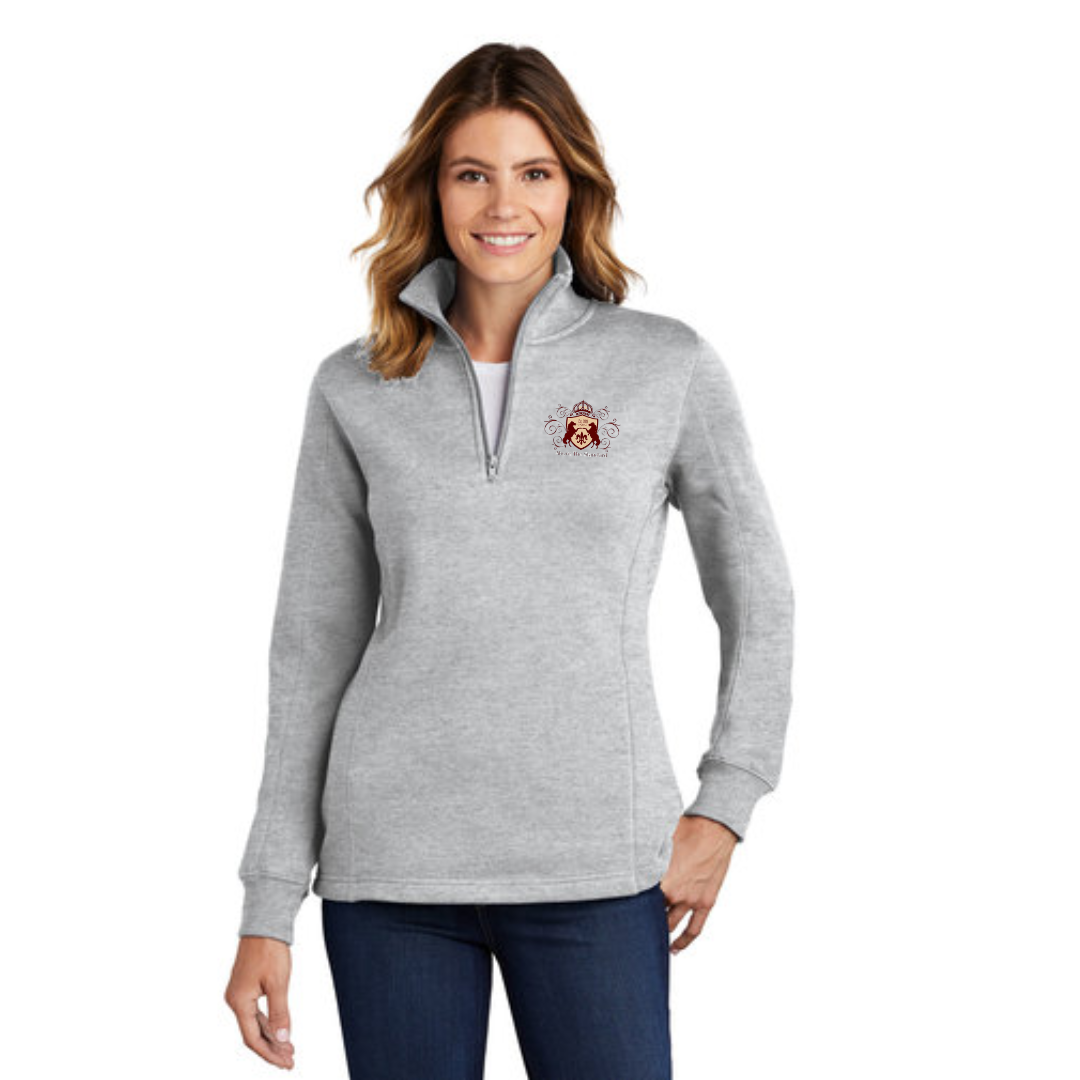 Above The Standard - Sport-Tek® Ladies 1/4-Zip Sweatshirt