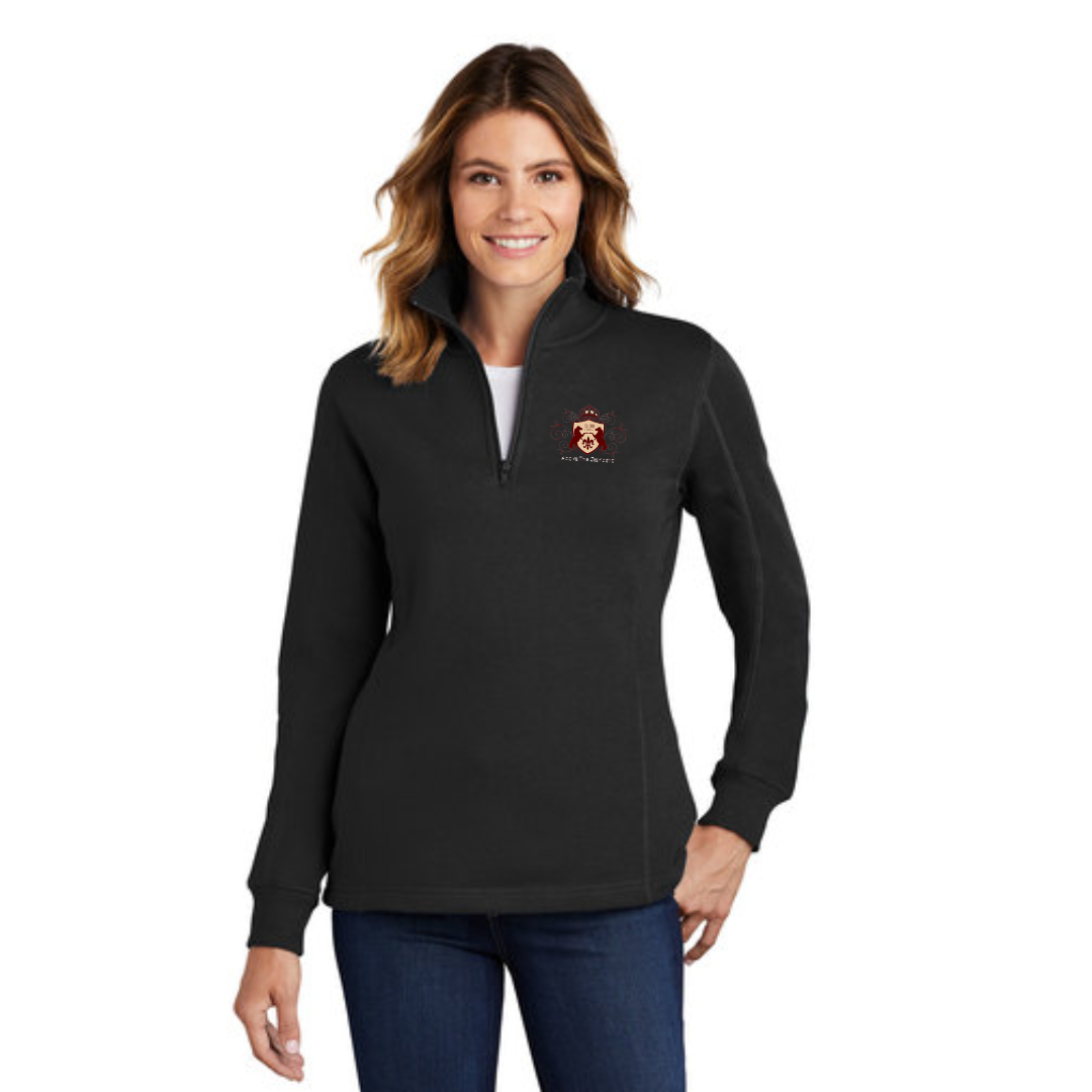 Above The Standard - Sport-Tek® Ladies 1/4-Zip Sweatshirt