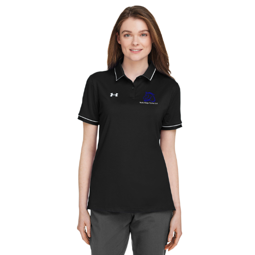 North Ridge Farms - Under Armour Ladies' Tipped Teams Performance Polo