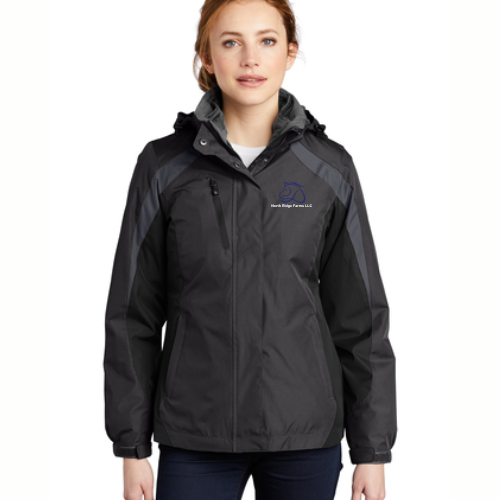 North Ridge Farms - Port Authority® Ladies Colorblock 3-in-1 Jacket
