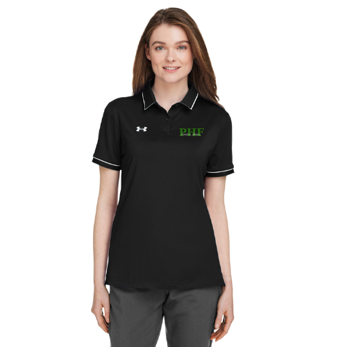 Pine Hill Farm - Under Armour Ladies' Tipped Teams Performance Polo