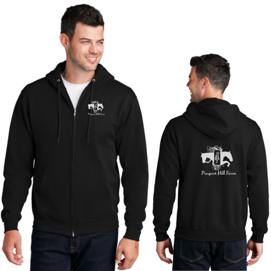 Prospect Hill Farm - Port & Company® Core Fleece Full-Zip Hooded Sweatshirt