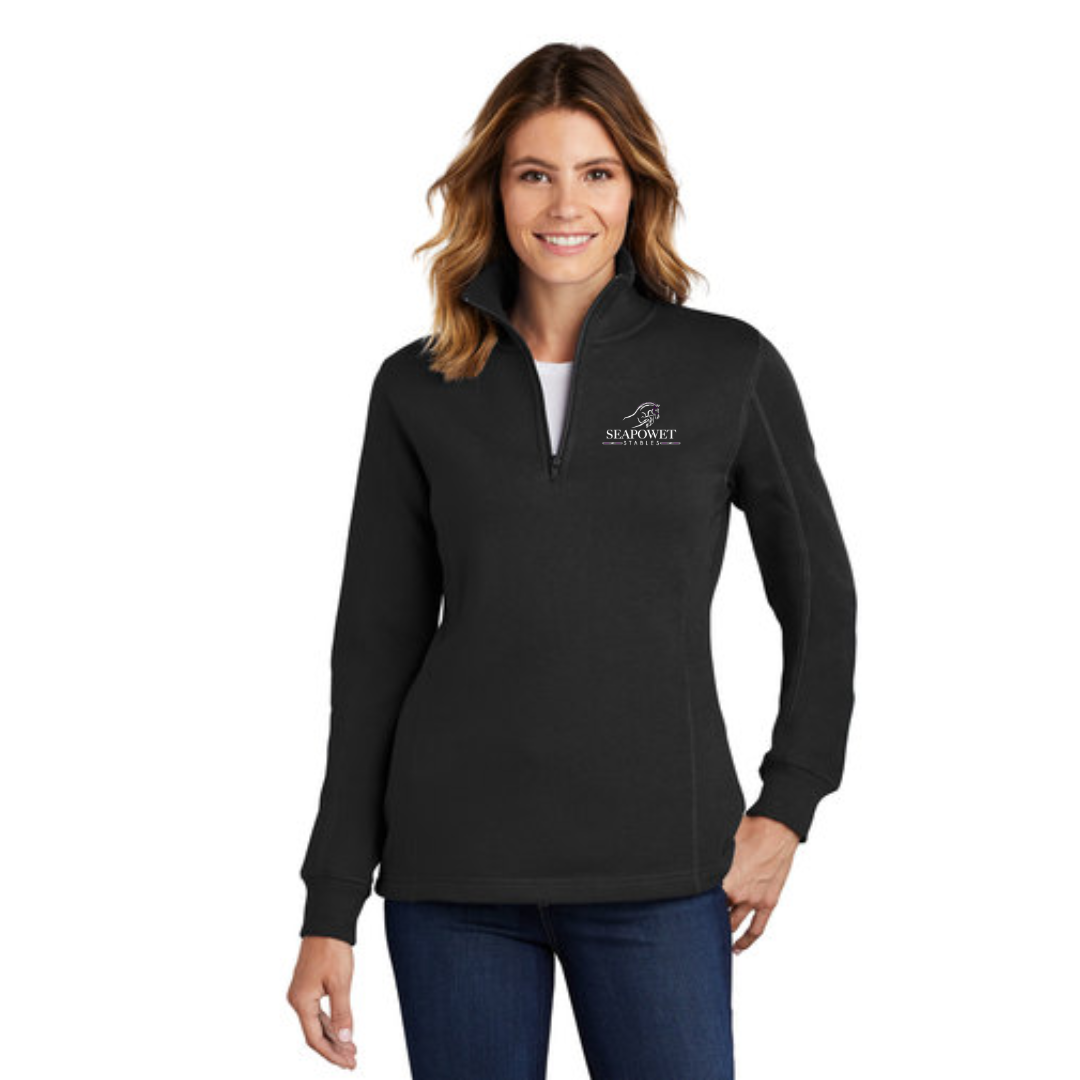 Seapowet - Sport-Tek® Ladies 1/4-Zip Sweatshirt