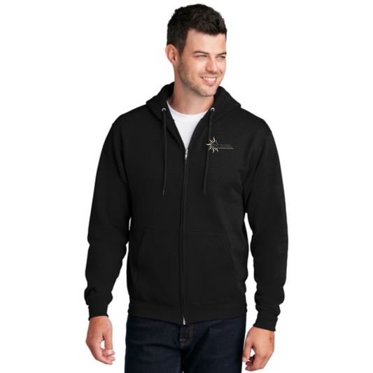 Trouvaille Equestrian - Port & Company® Core Fleece Full-Zip Hooded Sweatshirt