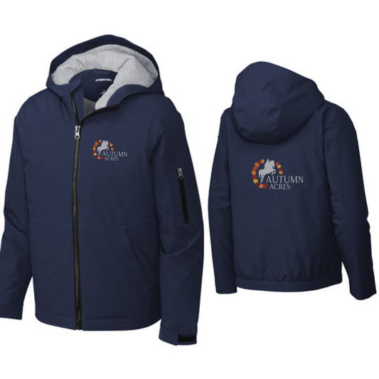 Autumn Acres Equestrian - Sport-Tek® Youth Waterproof Insulated Jacket