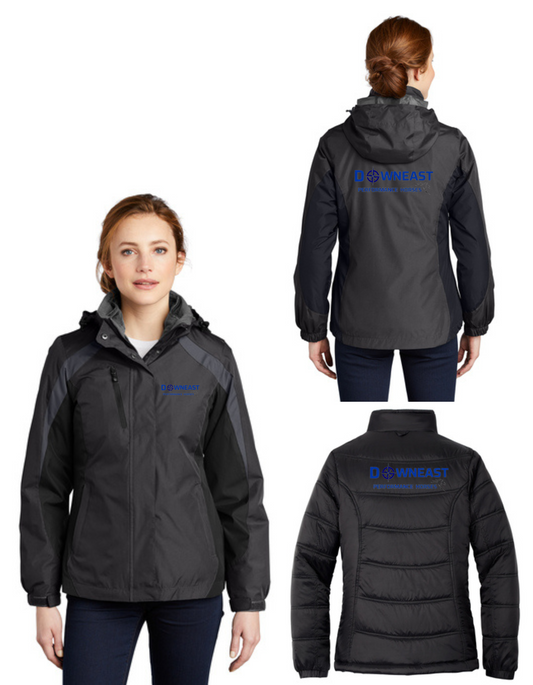 Downeast - Port Authority® Ladies Colorblock 3-in-1 Jacket