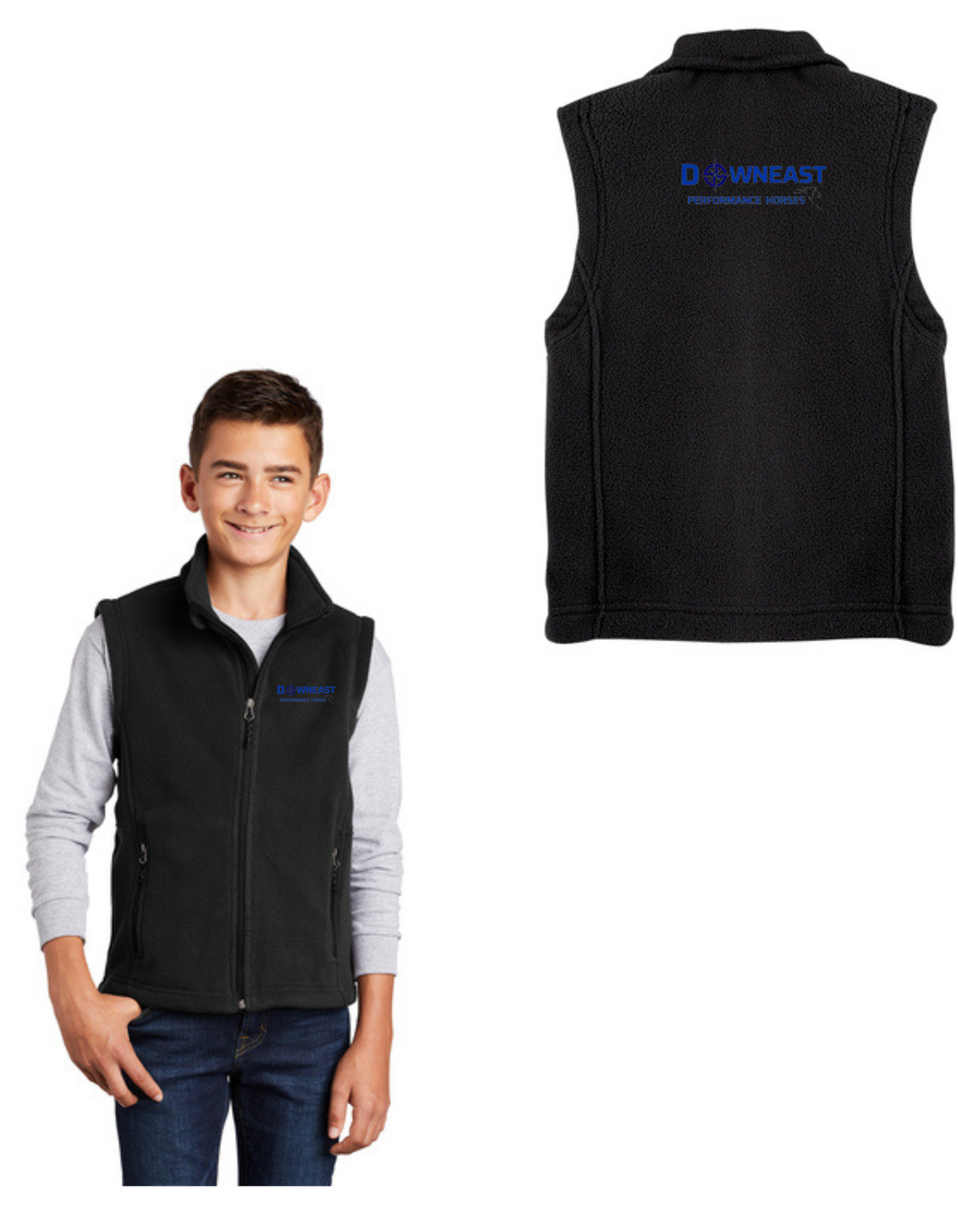 Downeast - Port Authority® Youth Value Fleece Vest