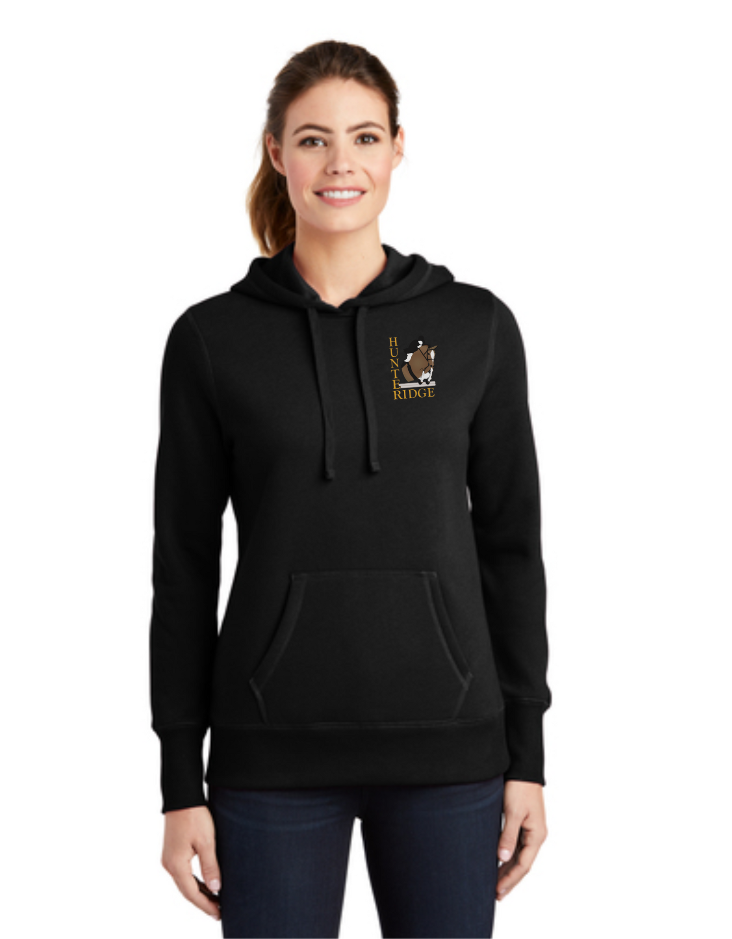 Hunter Ridge - Port & Company ® Ladies Core Fleece Pullover Hooded Sweatshirt