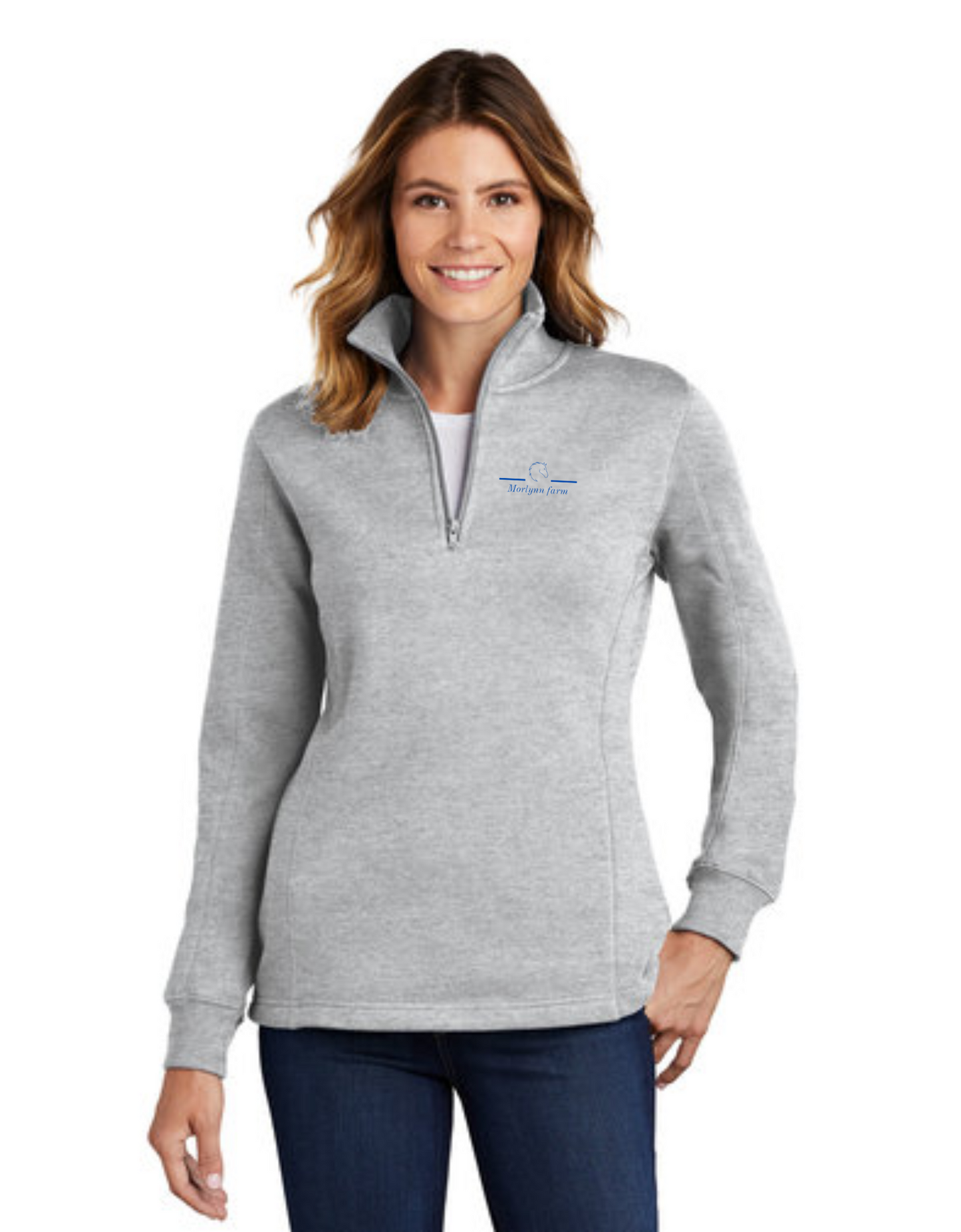 Morlynn Farm - Sport-Tek® Ladies 1/4-Zip Sweatshirt