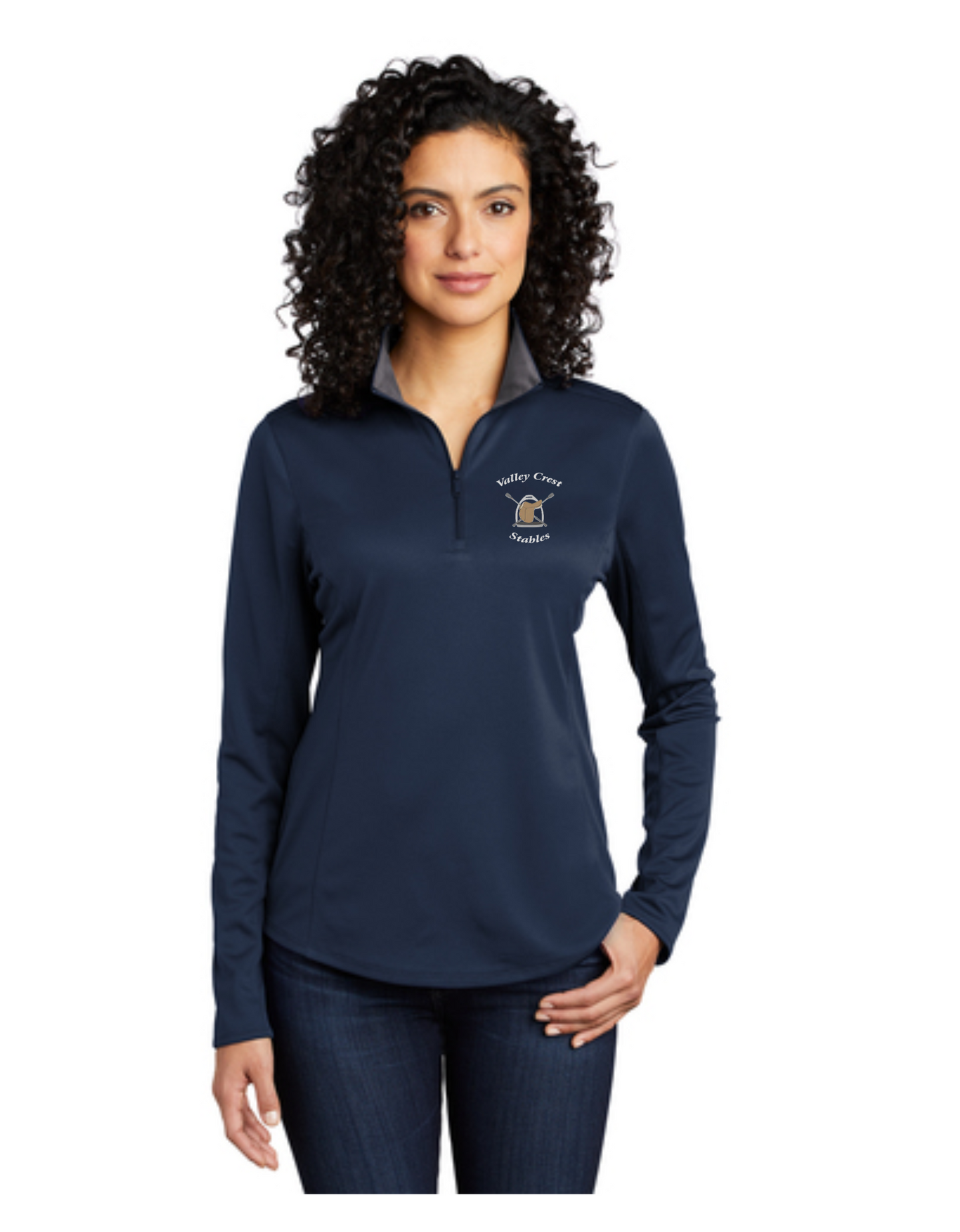 Valley Crest - Port Authority ® Ladies Silk Touch ™ Performance 1/4-Zip