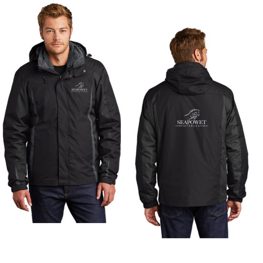 Seapowet Stables - Port Authority® Men's Colorblock 3-in-1 Jacket