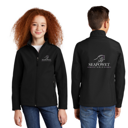 Seapowet Stables - Port Authority® Youth Core Soft Shell Jacket