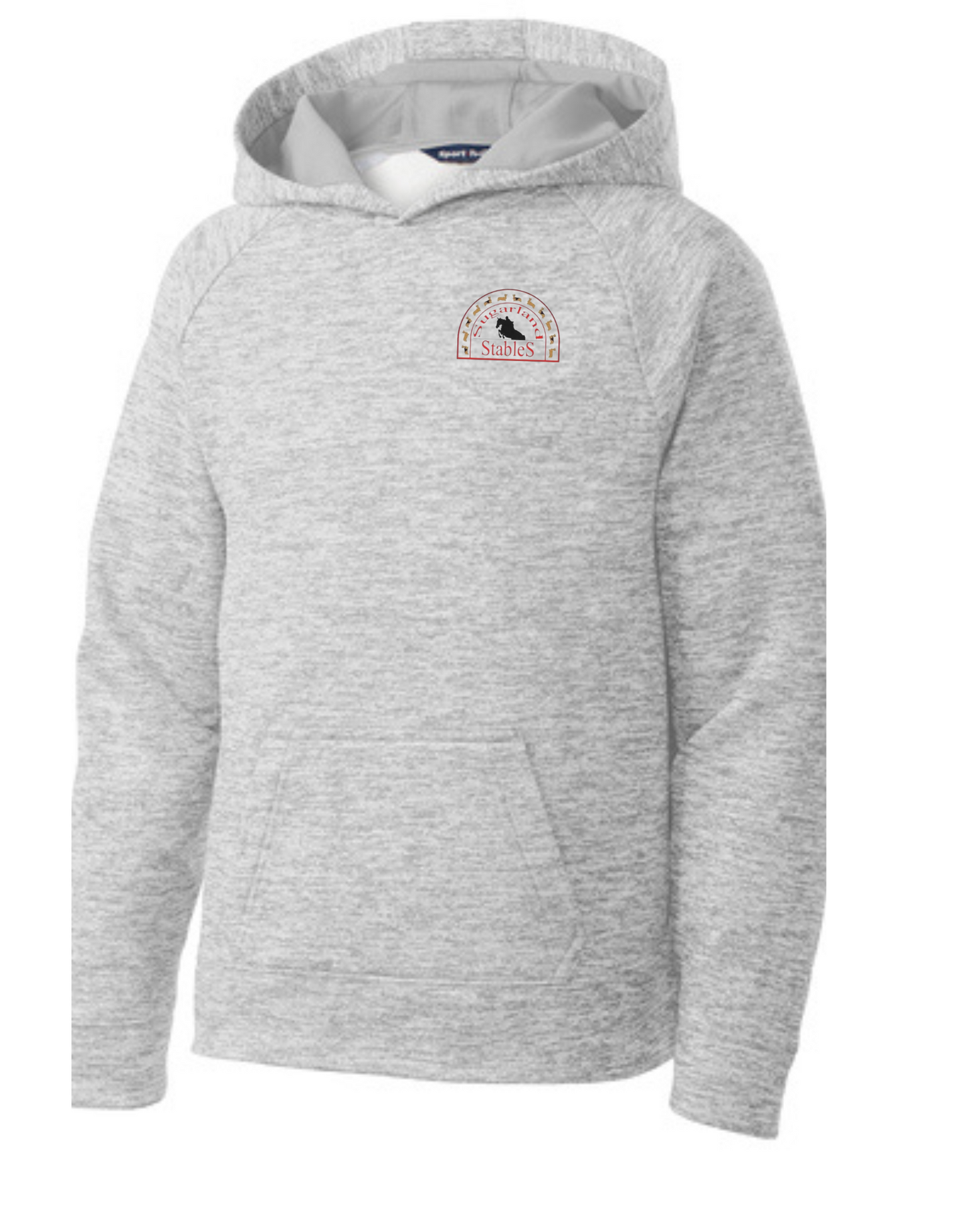 Sugarland Stables - Sport-Tek® Youth PosiCharge® Electric Heather Fleece Hooded Pullover