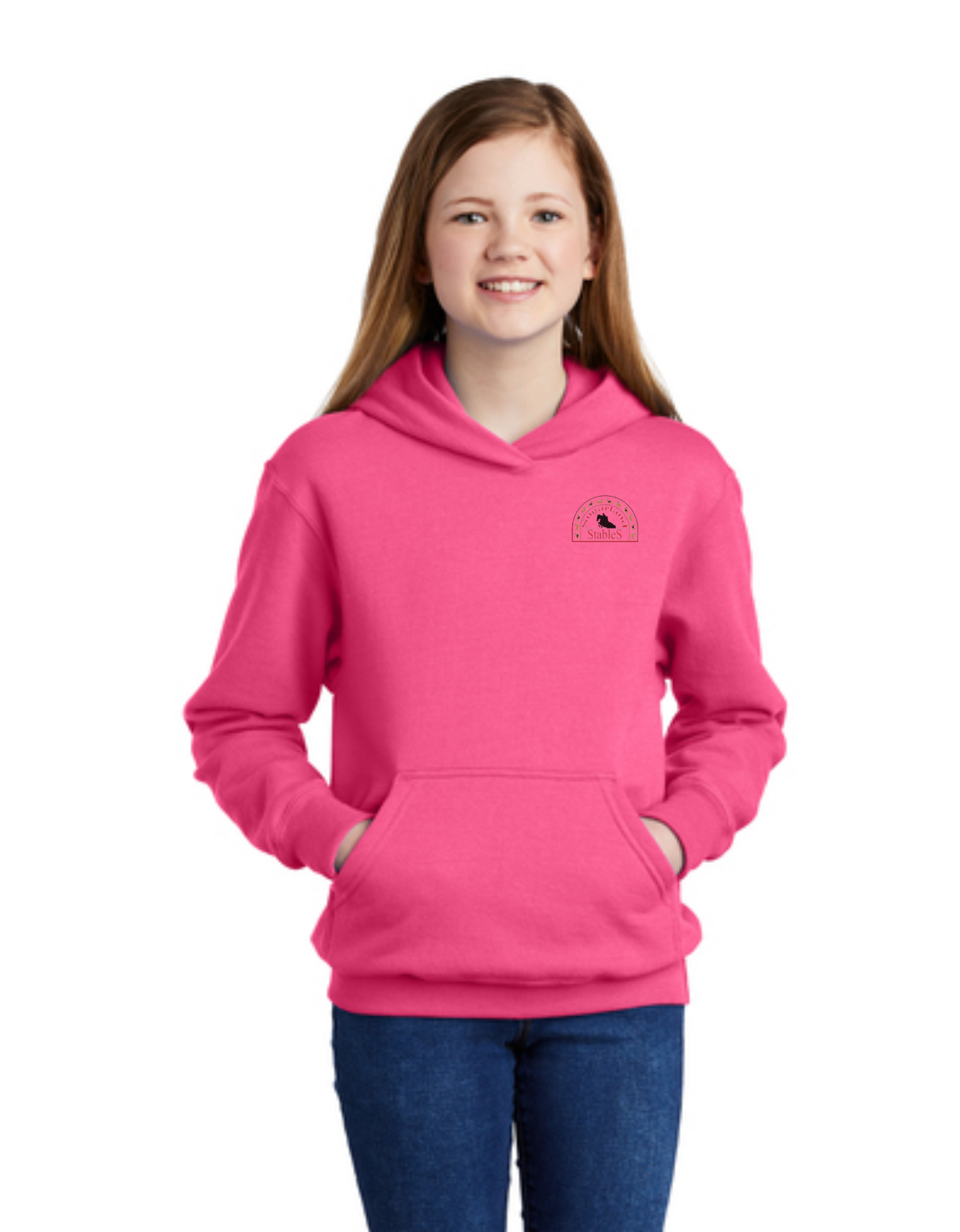 Sugarland Stables - Port & Company® Youth Core Fleece Pullover Hooded Sweatshirt