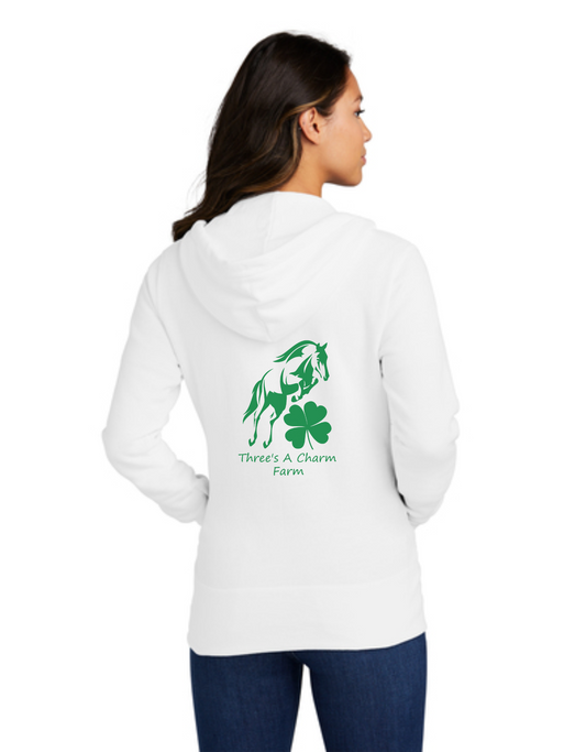 TACF - Port & Company® Ladies Core Fleece Full-Zip Hooded Sweatshirt