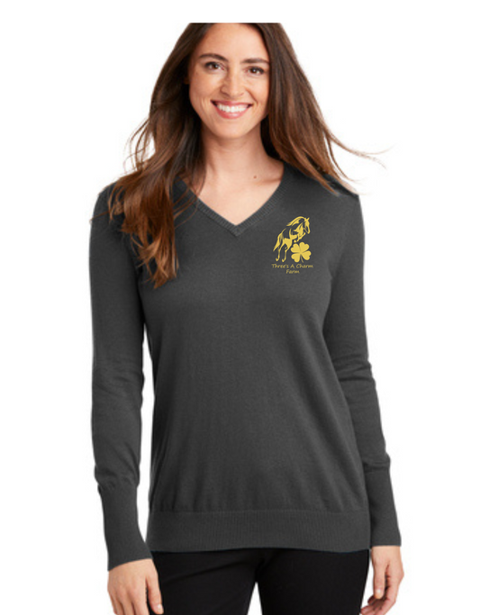 TACF - Port Authority® Ladies V-Neck Sweater