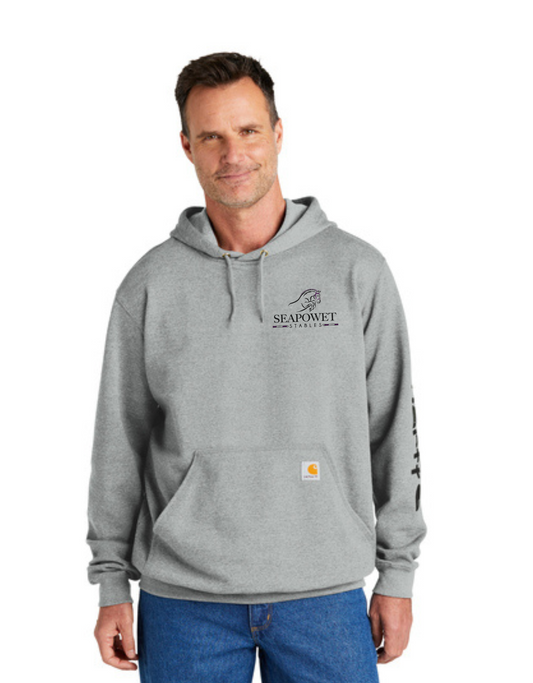 Seapowet Stables - Carhartt® Midweight Hooded Logo Sweatshirt
