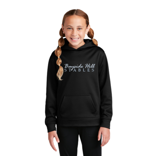 Bayside Hill Stables - Sport-Tek® Youth Sport-Wick® Fleece Hooded Pullover