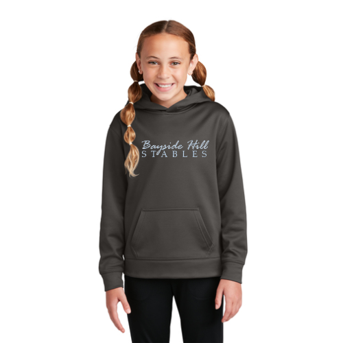 Bayside Hill Stables - Sport-Tek® Youth Sport-Wick® Fleece Hooded Pullover