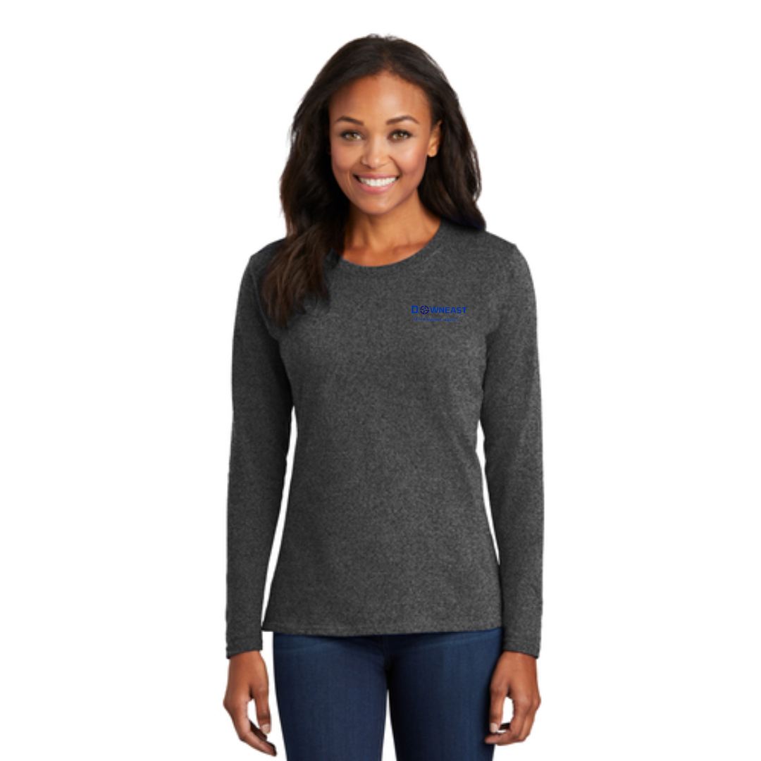 Downeast - Port & Company® Ladies Long Sleeve Core Cotton Tee