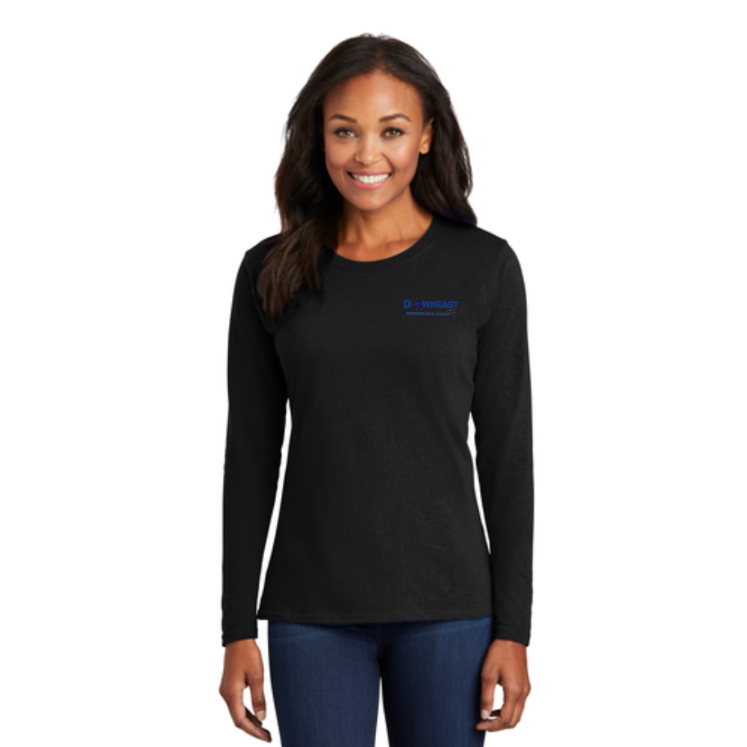 Downeast - Port & Company® Ladies Long Sleeve Core Cotton Tee