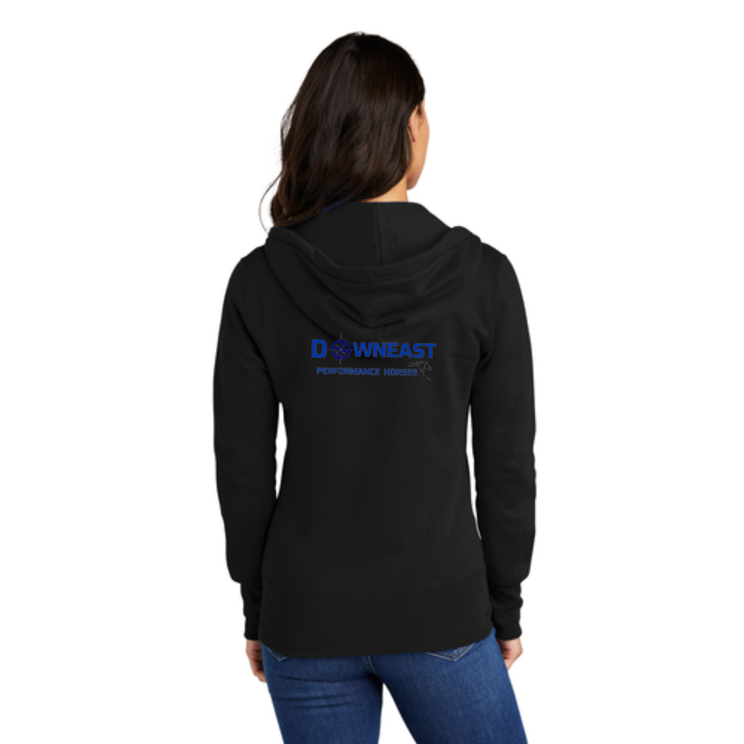 Downeast - Port & Company® Ladies Core Fleece Full-Zip Hooded Sweatshirt