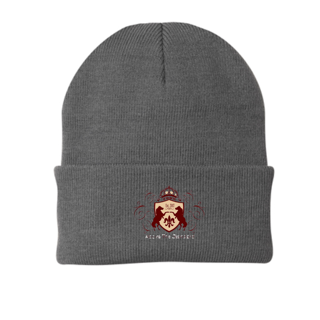 Above The Standard - Port & Company Knit Cap