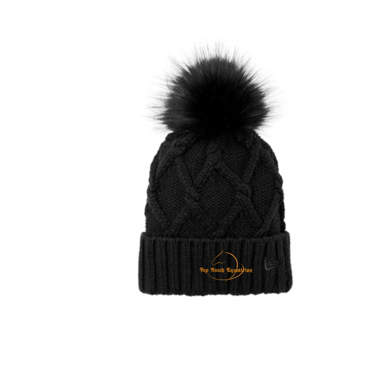 Top Notch - New Era ® Faux Fur Pom Beanie