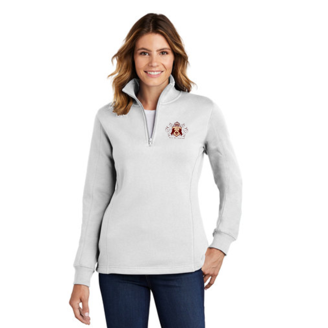 Above The Standard - Sport-Tek® Ladies 1/4-Zip Sweatshirt