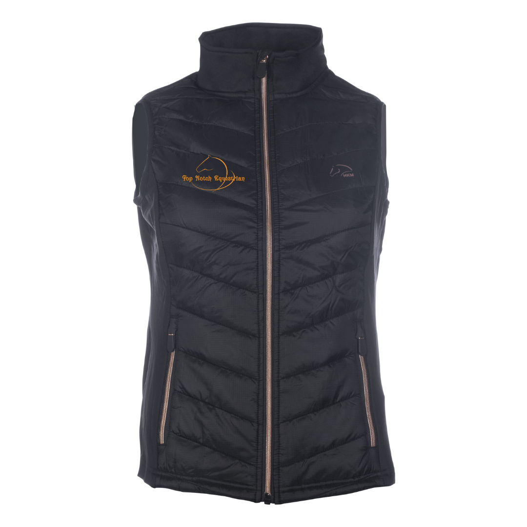 Top Notch - HKM Jersey/Nylon Vest -Basel- Style