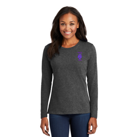 Hunter Haven - Port & Company® Ladies Long Sleeve Core Cotton Tee