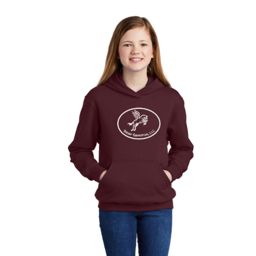 Behler Equestrian - Port & Company® Youth Core Fleece Pullover Hooded Sweatshirt