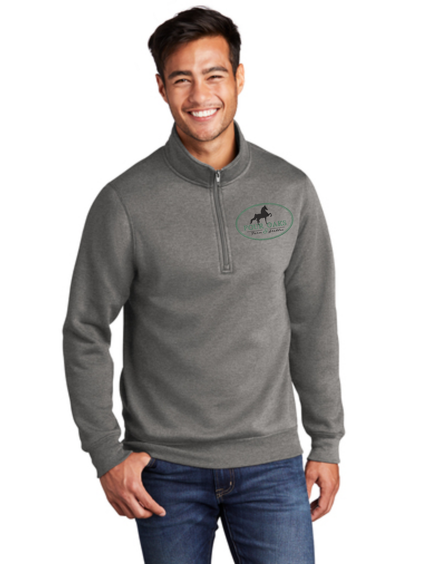 FO - Port & Company ® Core Fleece 1/4-Zip Pullover Sweatshirt