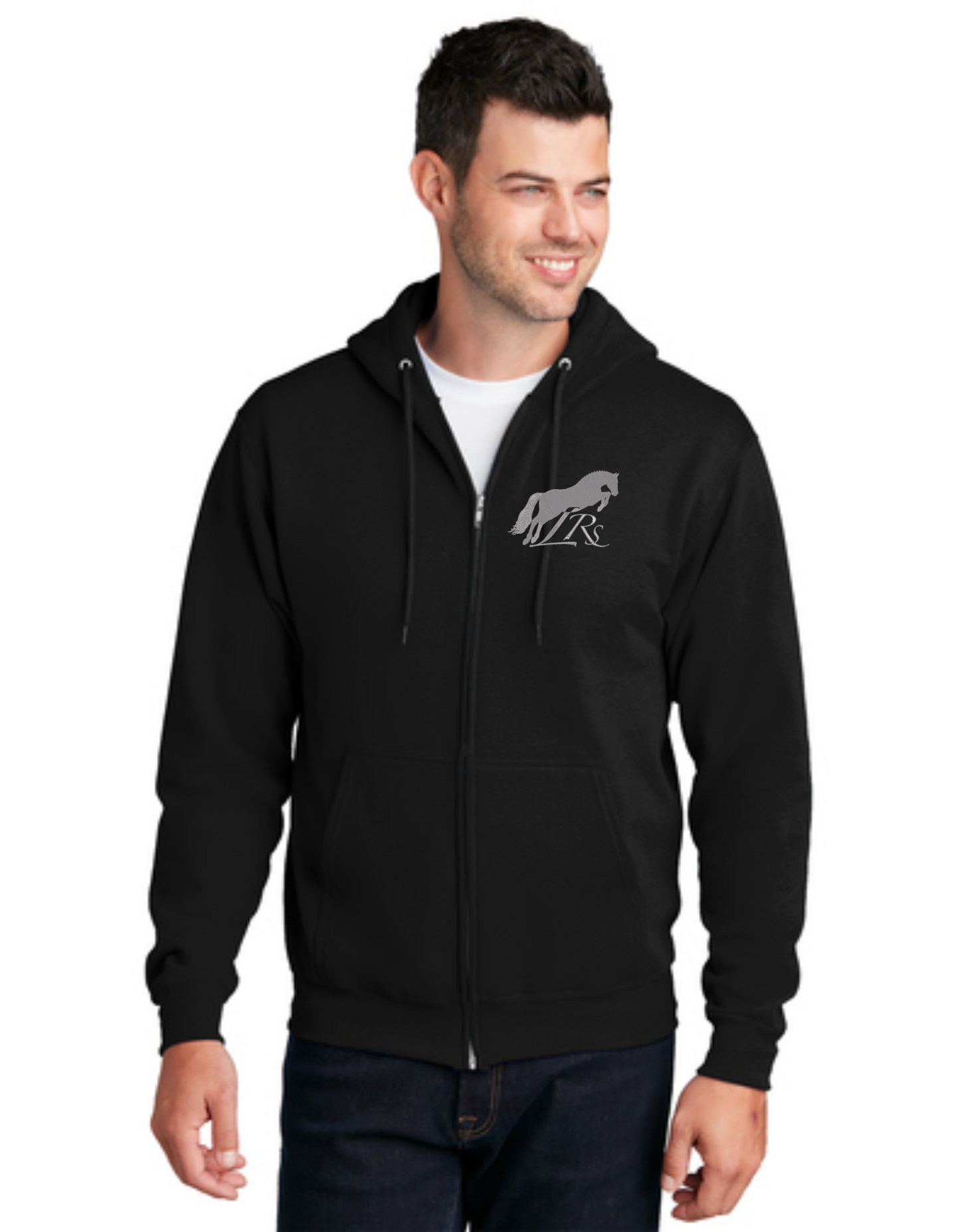 LRS - Port & Company® Core Fleece Full-Zip Hooded Sweatshirt