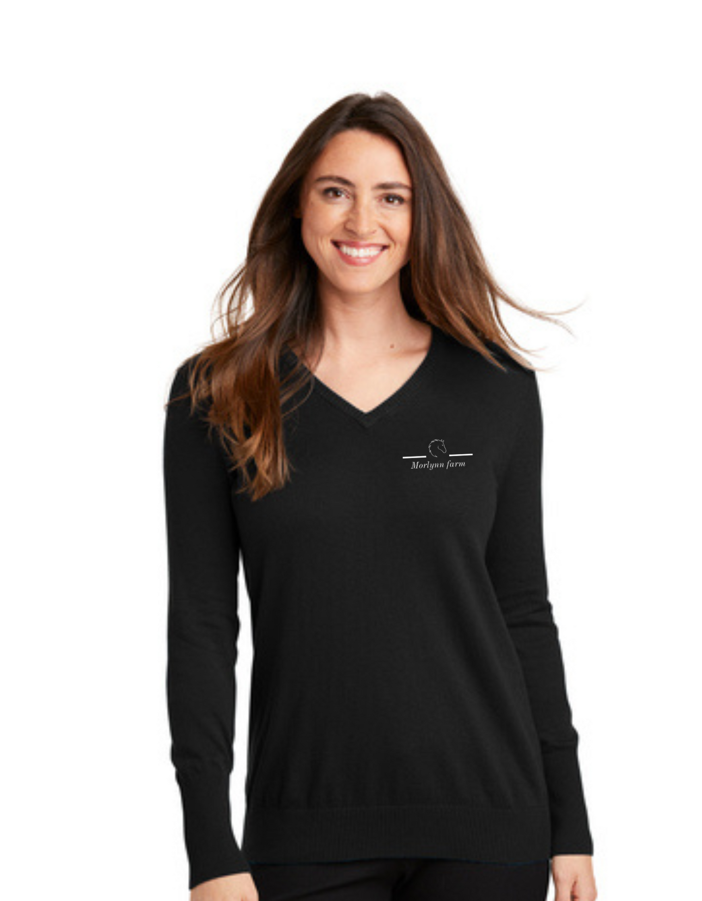 Morlynn Farm - Port Authority® Ladies V-Neck Sweater