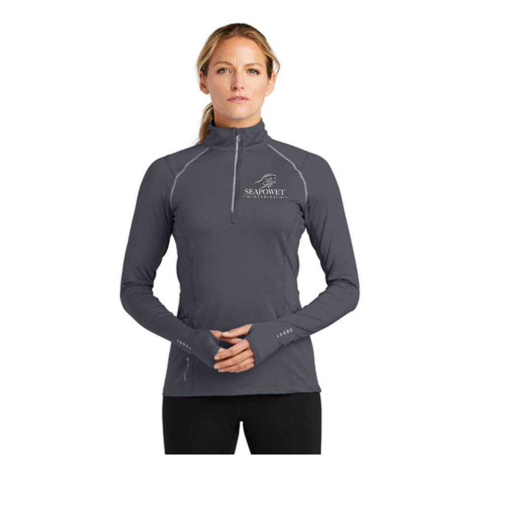 Seapowet Stables - OGIO® ENDURANCE Ladies Nexus 1/4-Zip Pullover