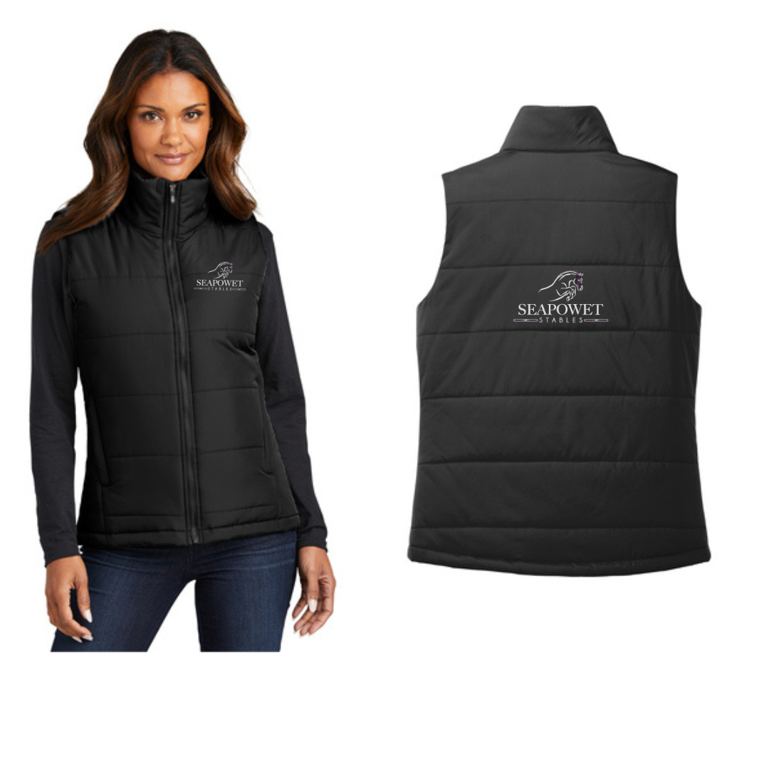 Seapowet Stables - Port Authority® Ladies Puffer Vest