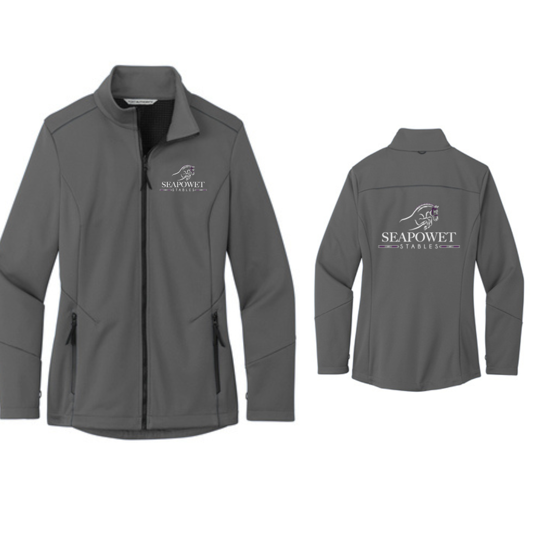 Seapowet Stables - Port Authority® Ladies Core Soft Shell Jacket