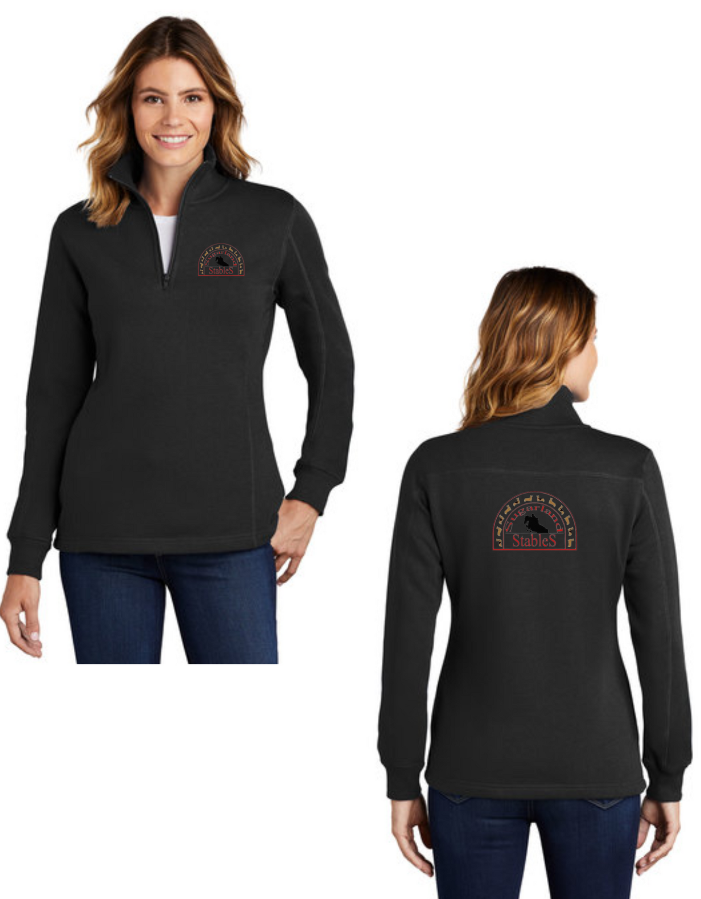 Sugarland Stables - Sport-Tek® Ladies 1/4-Zip Sweatshirt